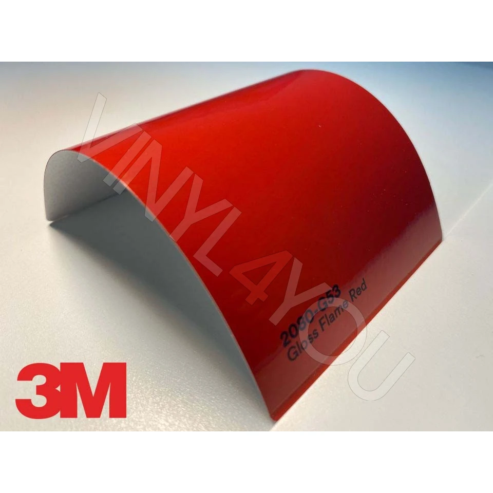 Пленка 3M 2080-G53 Gloss Flame Red