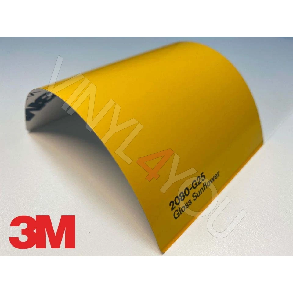 Пленка 3M 2080-G25 Gloss Sunflower Yellow