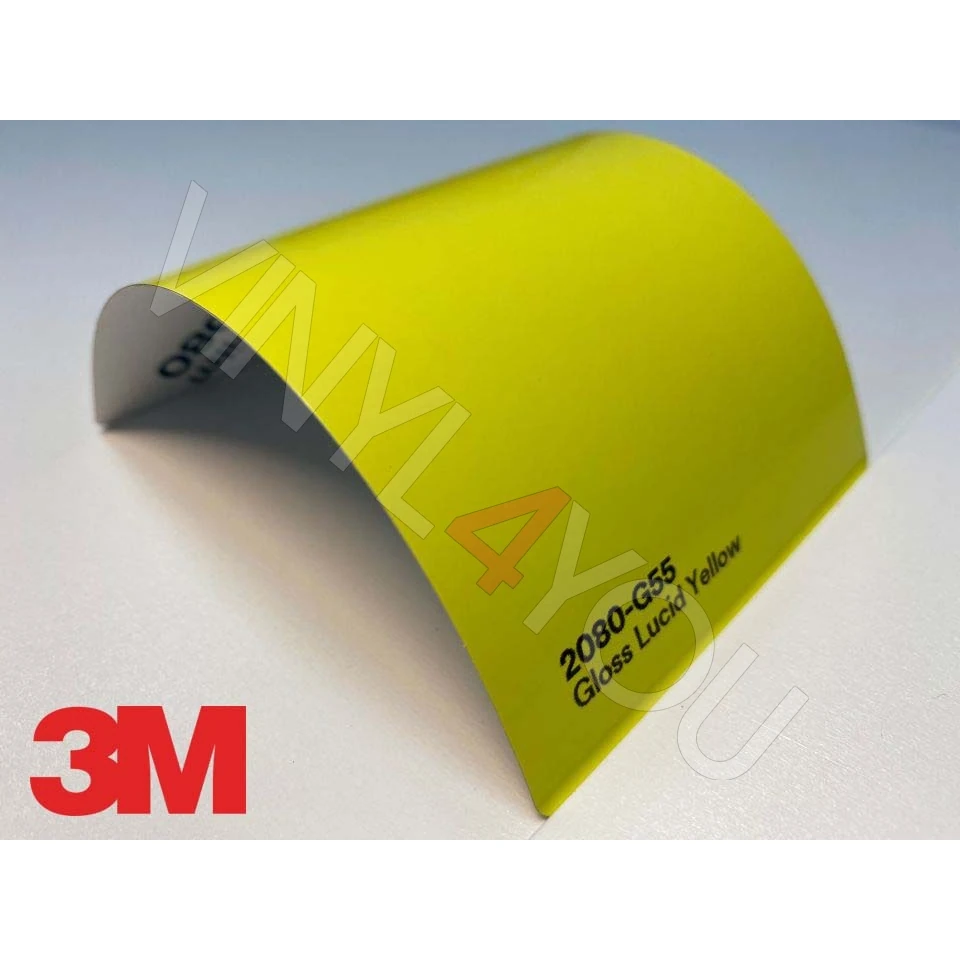Пленка 3M 2080-G55 Gloss Lucid Yellow