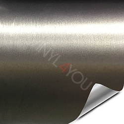 Пленка Матовый хром алюминий темно-серый